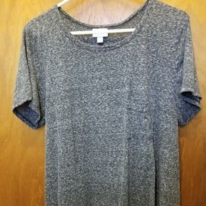 Lularoe Heathered Gray Carly Dress